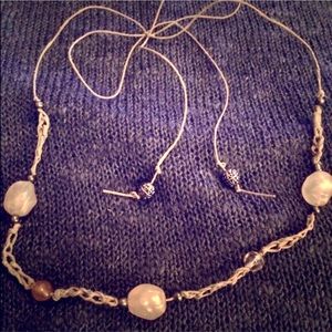 🆕 Nativis Hemp and bead necklace